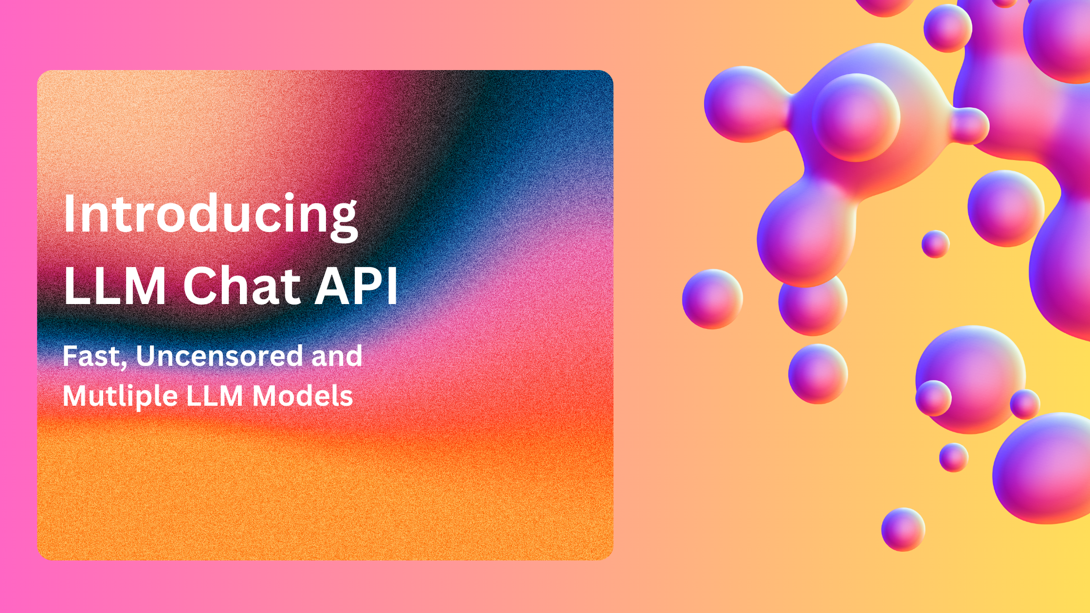 Introducing LLM Chat API: Uncensored, Open, and Fast Conversational AI 