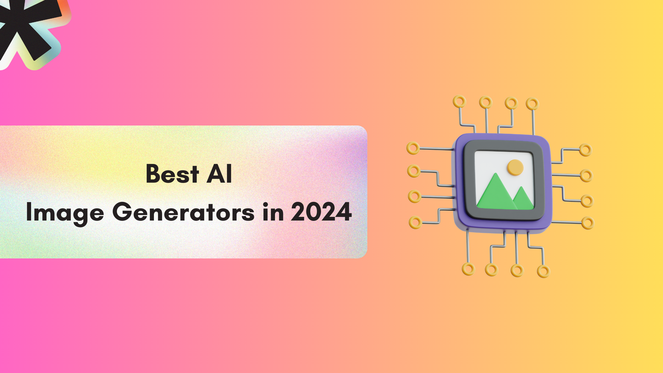 The Best AI Image Generators in 2024