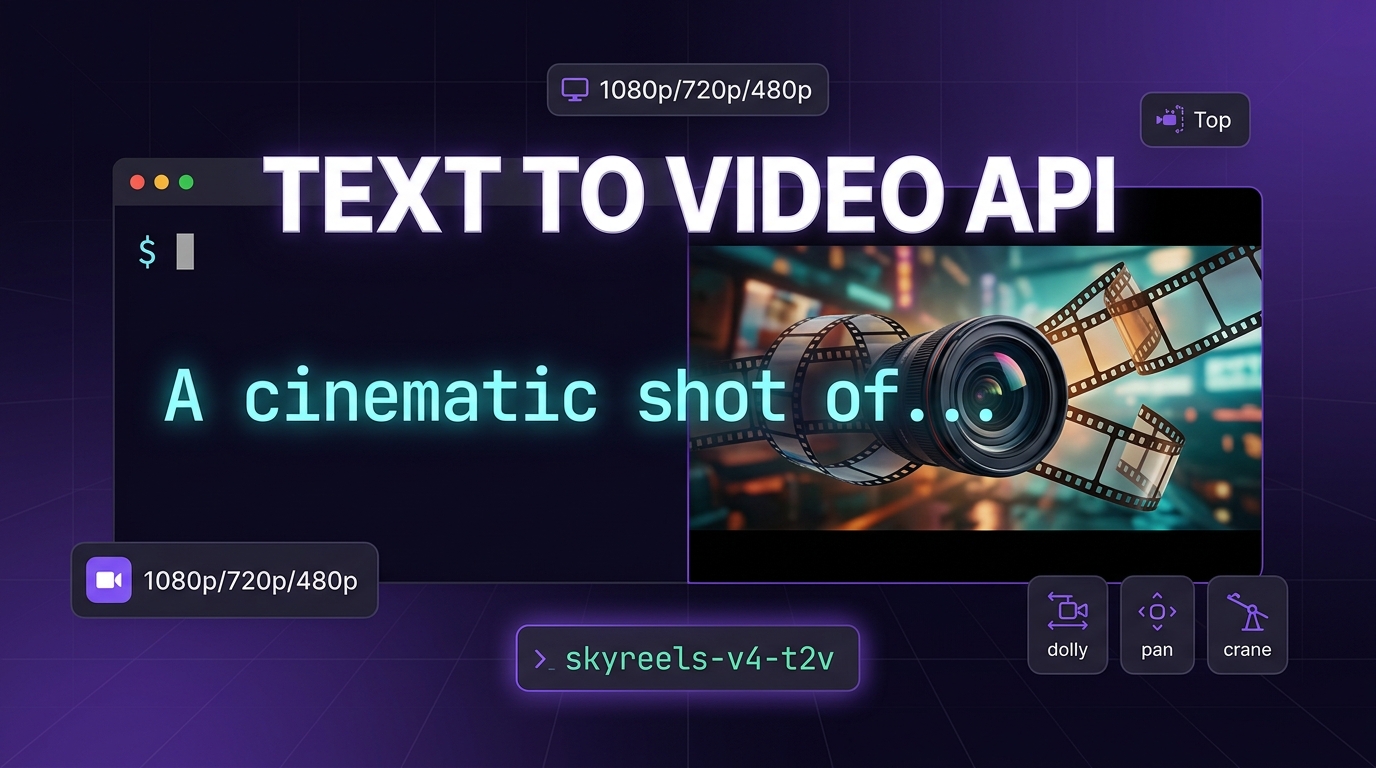  Skyreels V4 API: Generate Professional Videos from Text Prompts