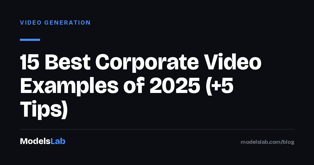 15 Best Corporate Video Examples of 2025 (+5 Tips) 2026