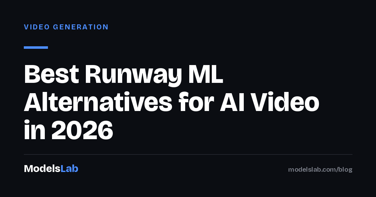 Best Runway ML Alternatives for AI Video in 2026