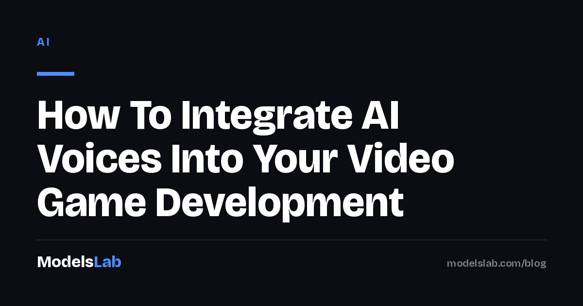 How To Integrate AI Voices Into Your Video Game Development 2026