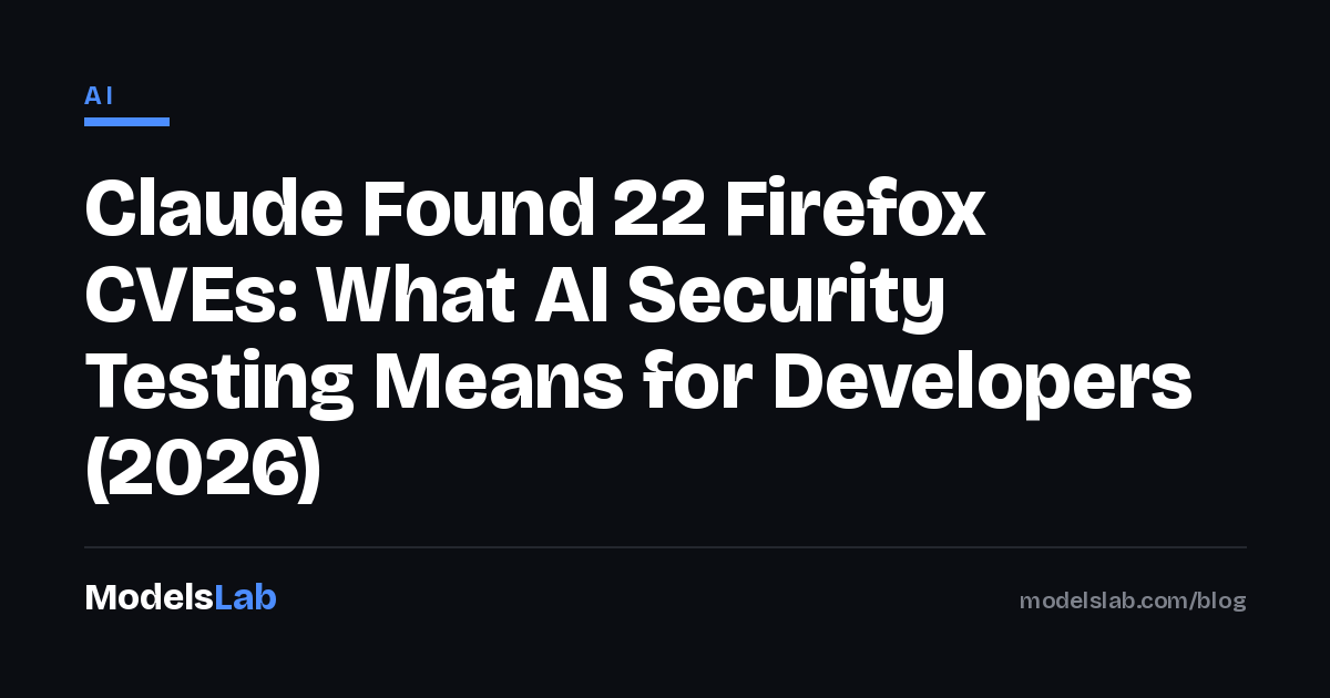 Claude Found 22 Firefox CVEs: What AI Security Testing Means for Developers (2026)