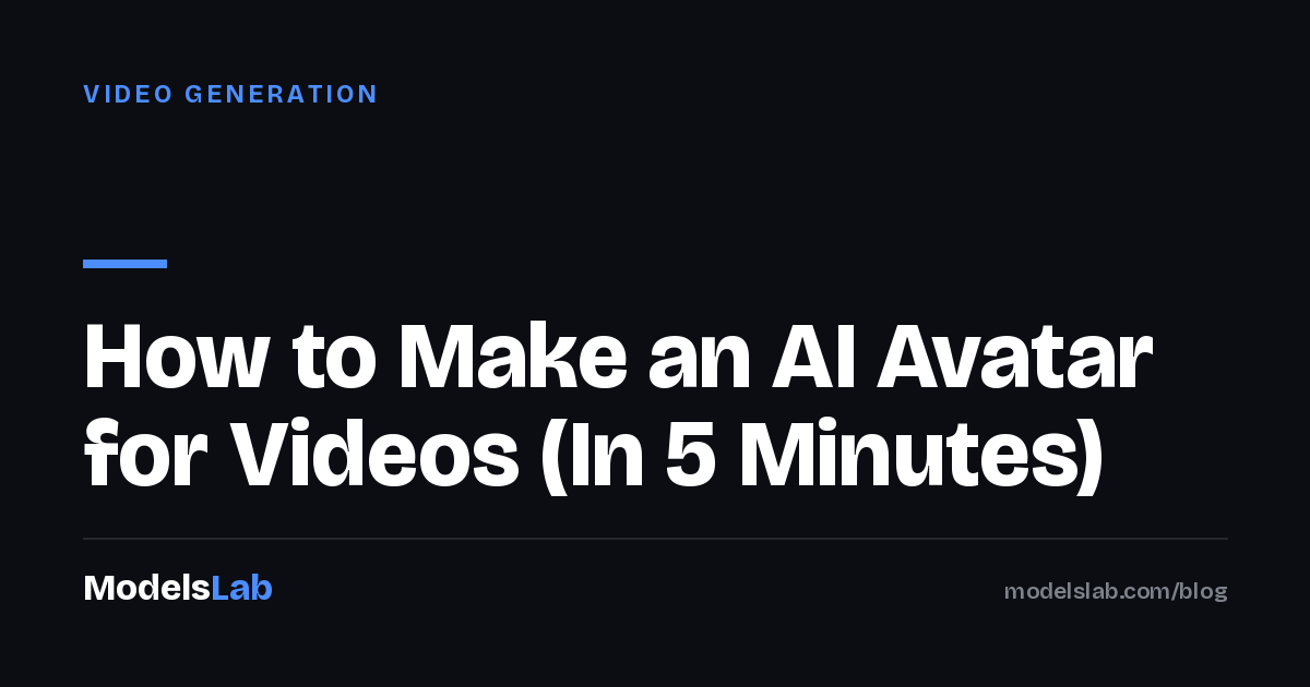 How to Make an AI Avatar for Videos (In 5 Minutes) 2026