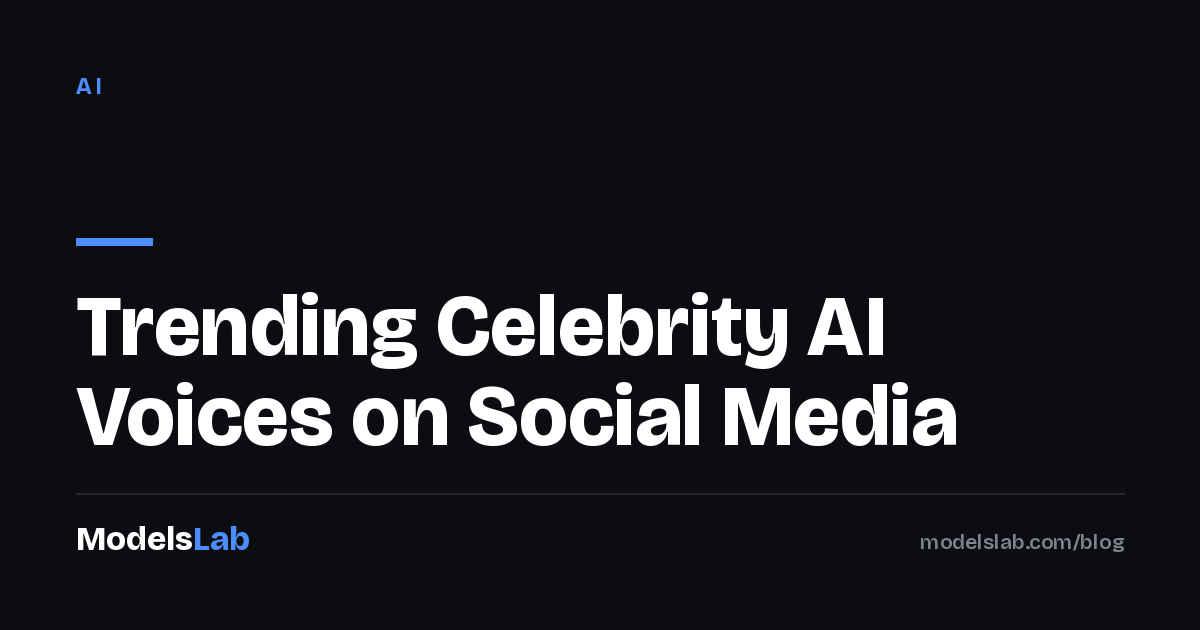 Trending Celebrity AI Voices on Social Media 2026