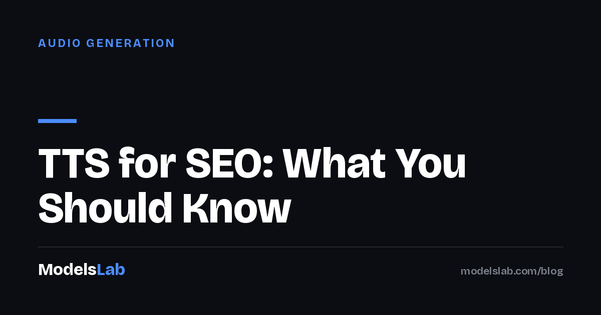 TTS for SEO: What You Should Know 2026