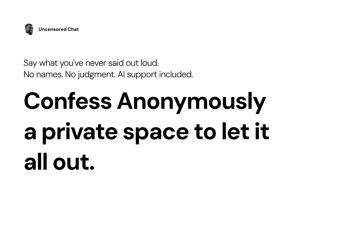Fake Secrets Anonymous Confession - Confess Secrets Anonymously with AI Support