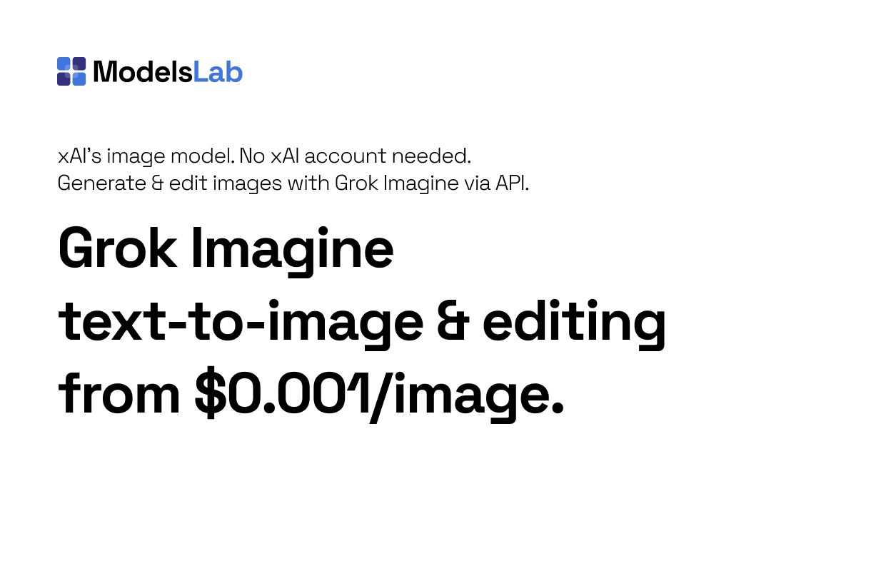 Grok Image Editor Examples Grok Imagine AI Image, Video and Audio Generation by xAI | ModelsLab