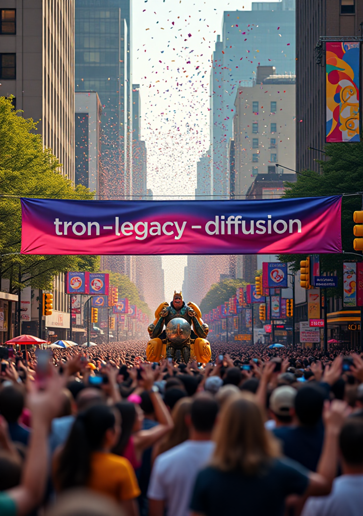 Tron Legacy Diffusion sample image