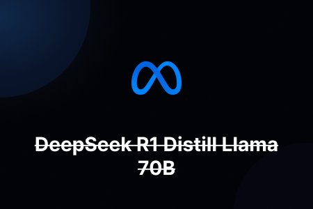 DeepSeek: R1 Distill Llama 70B preview